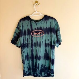 HUF tie dye shirt like new